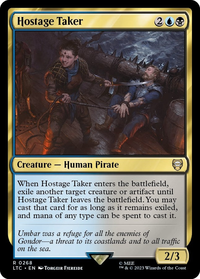 Image for Hostage Taker (268) [The Lord of the Rings: Tales of Middle-earth] - Magic: The Gathering