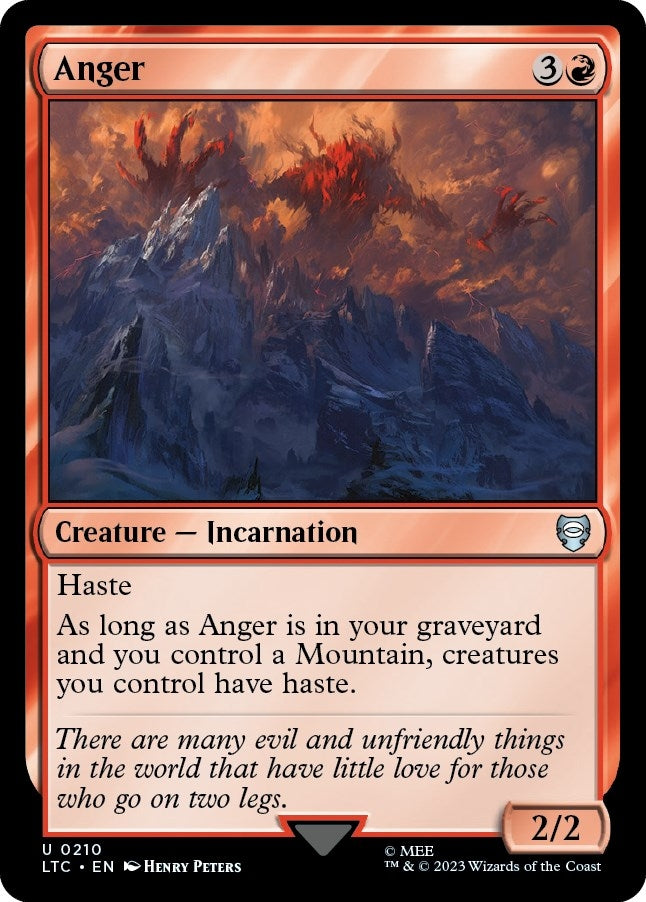 Image for Anger (210) [The Lord of the Rings: Tales of Middle-earth] - Magic: The Gathering