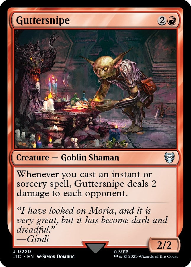 Image for Guttersnipe (220) [The Lord of the Rings: Tales of Middle-earth] - Magic: The Gathering