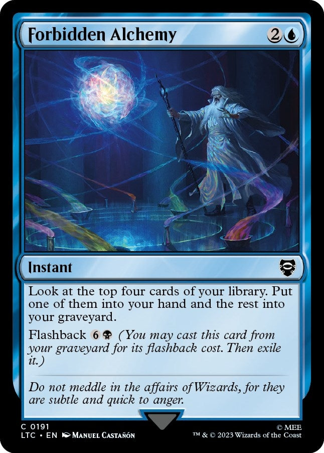 Image for Forbidden Alchemy (191) [The Lord of the Rings: Tales of Middle-earth] - Magic: The Gathering