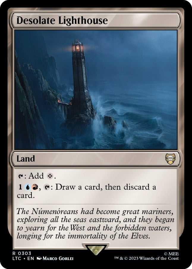 Image for Desolate Lighthouse (303) [The Lord of the Rings: Tales of Middle-earth] - Magic: The Gathering