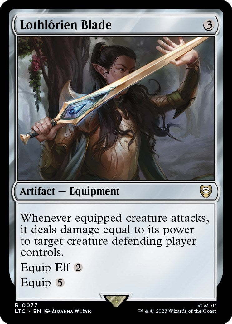 Image for Lothlorien Blade (77) [The Lord of the Rings: Tales of Middle-earth] - Magic: The Gathering