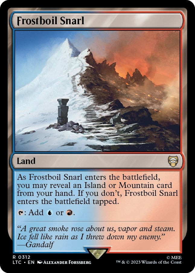 Image for Frostboil Snarl (312) [The Lord of the Rings: Tales of Middle-earth] - Magic: The Gathering