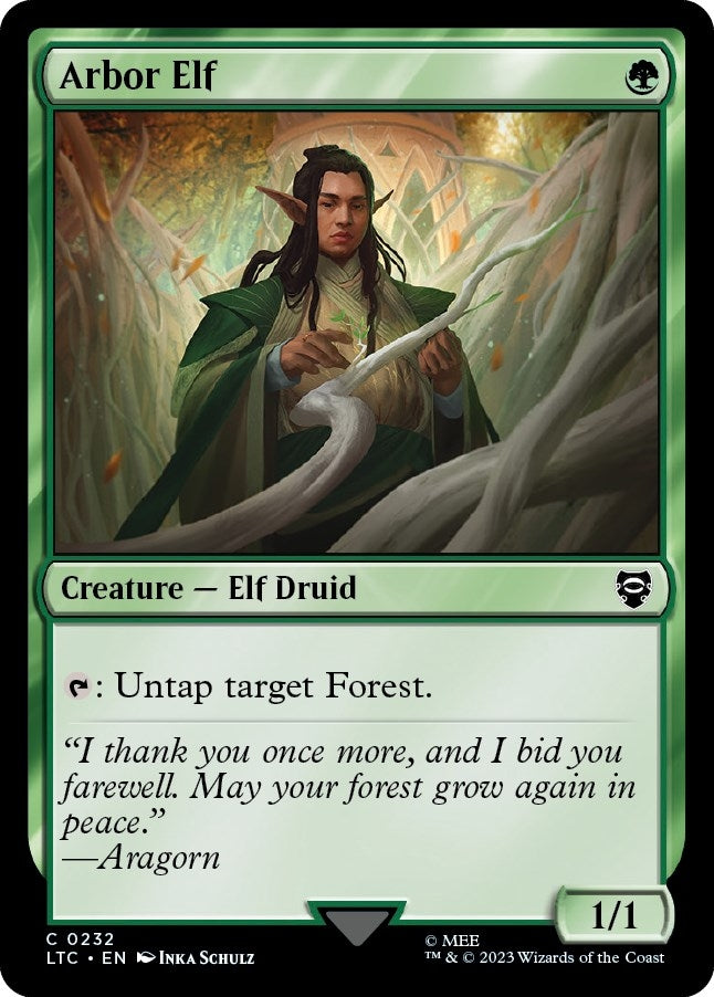 Image for Arbor Elf (232) [The Lord of the Rings: Tales of Middle-earth] - Magic: The Gathering