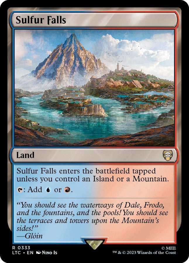 Image for Sulfur Falls (333) [The Lord of the Rings: Tales of Middle-earth] - Magic: The Gathering