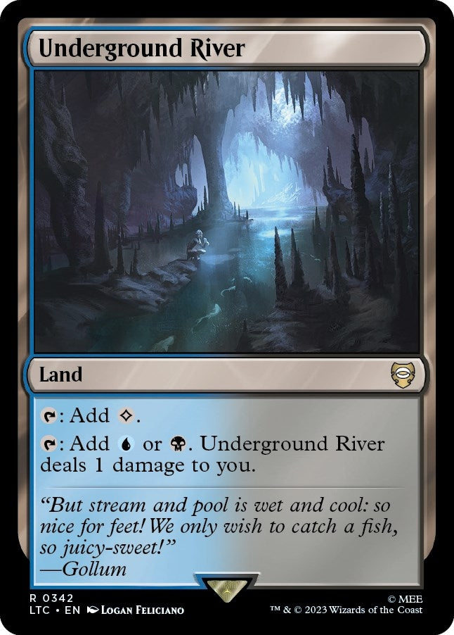 Image for Underground River (342) [The Lord of the Rings: Tales of Middle-earth] - Magic: The Gathering