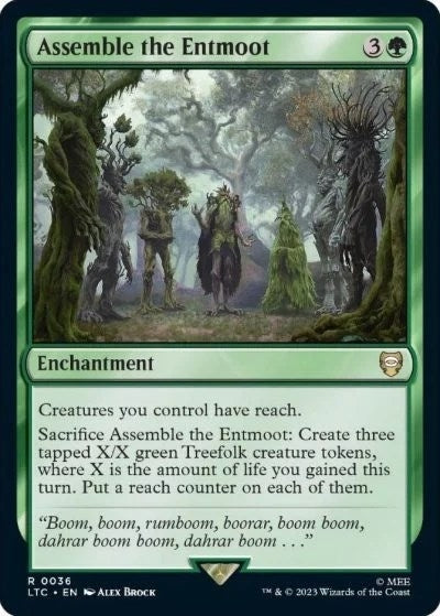 Assemble the Entmoot (36) [Commander: The Lord of the Rings: Tales of Middle-earth]