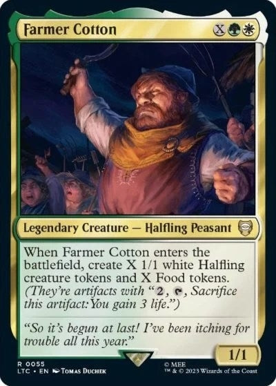 Image for Farmer Cotton (55) [The Lord of the Rings: Tales of Middle-earth] - Magic: The Gathering