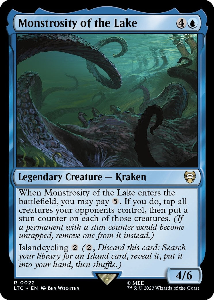 Image for Monstrosity of the Lake (22) [The Lord of the Rings: Tales of Middle-earth] - Magic: The Gathering