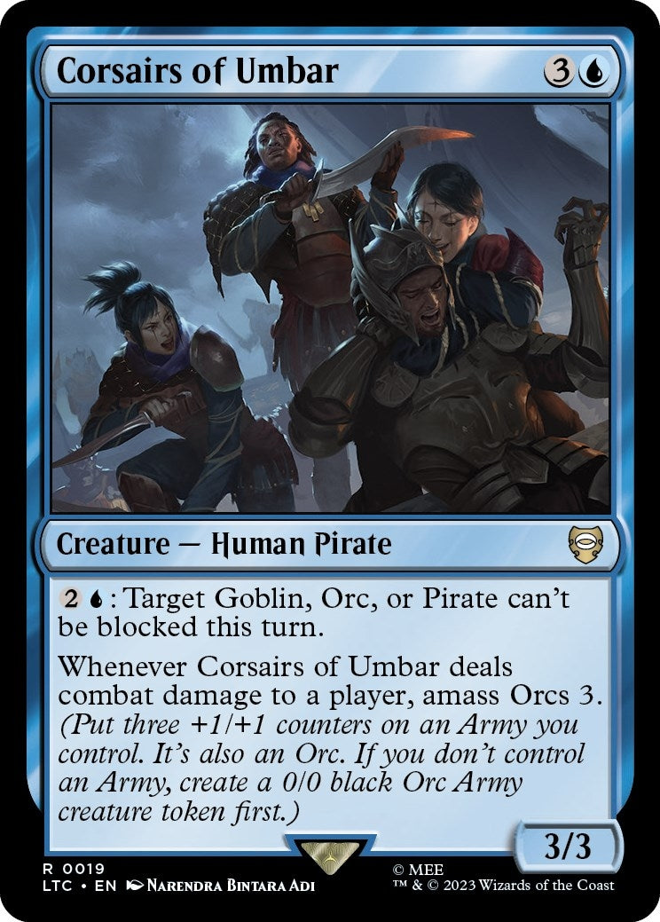Image for Corsairs of Umbar (19) [The Lord of the Rings: Tales of Middle-earth] - Magic: The Gathering