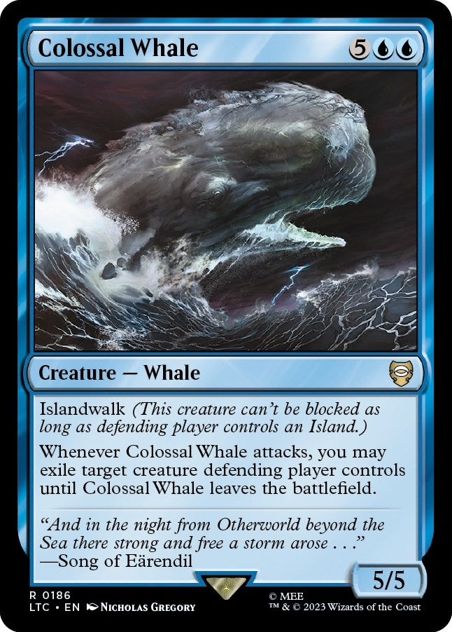 Image for Colossal Whale (186) [The Lord of the Rings: Tales of Middle-earth] - Magic: The Gathering