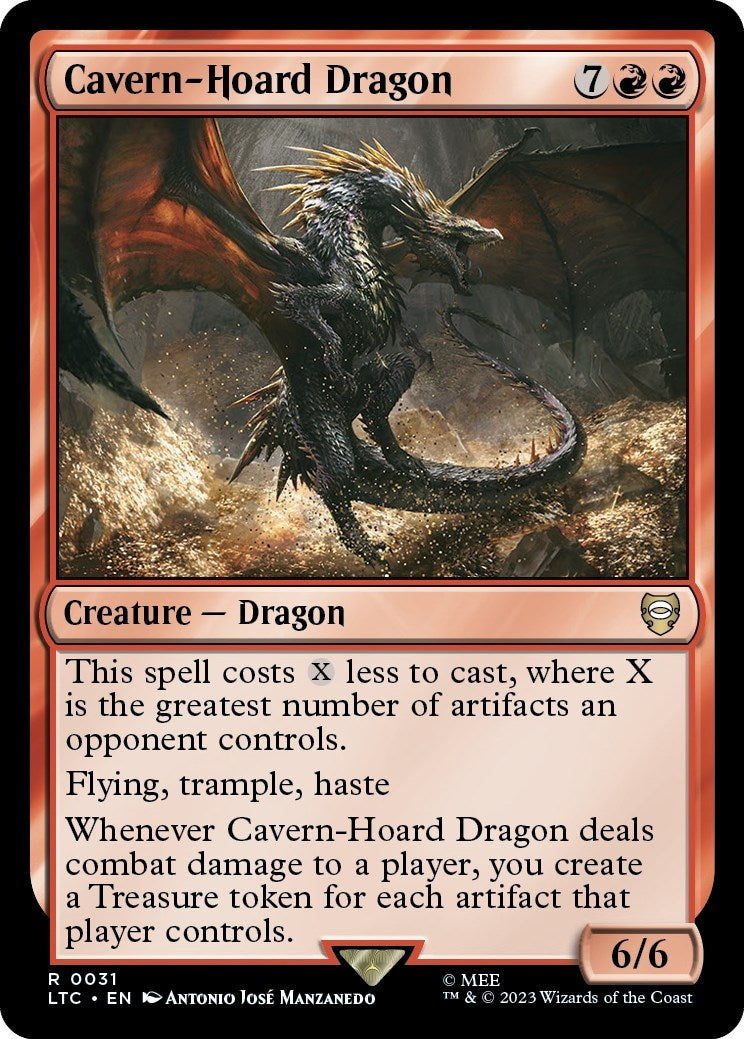 Image for Cavern-Hoard Dragon (31) [The Lord of the Rings: Tales of Middle-earth] - Magic: The Gathering