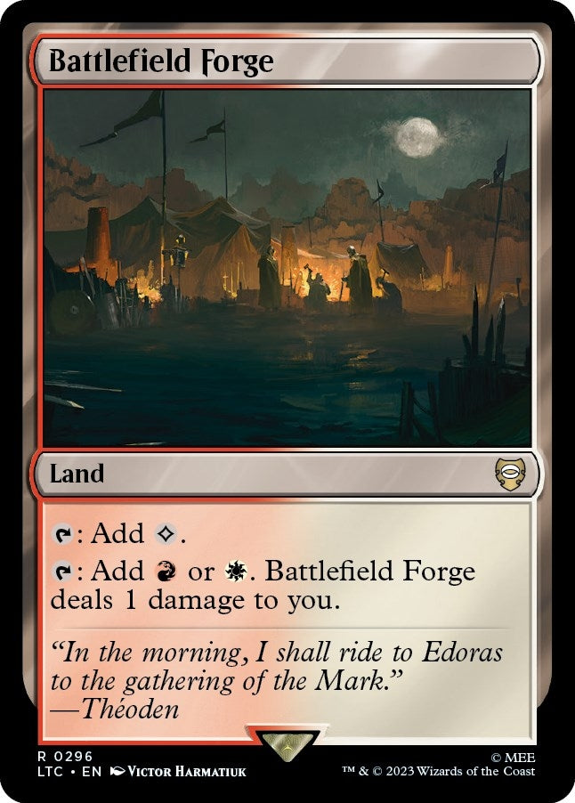 Image for Battlefield Forge (296) [The Lord of the Rings: Tales of Middle-earth] - Magic: The Gathering