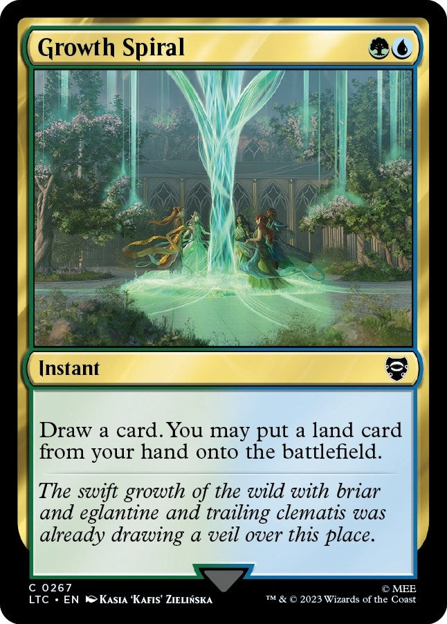 Image for Growth Spiral (267) [The Lord of the Rings: Tales of Middle-earth] - Magic: The Gathering