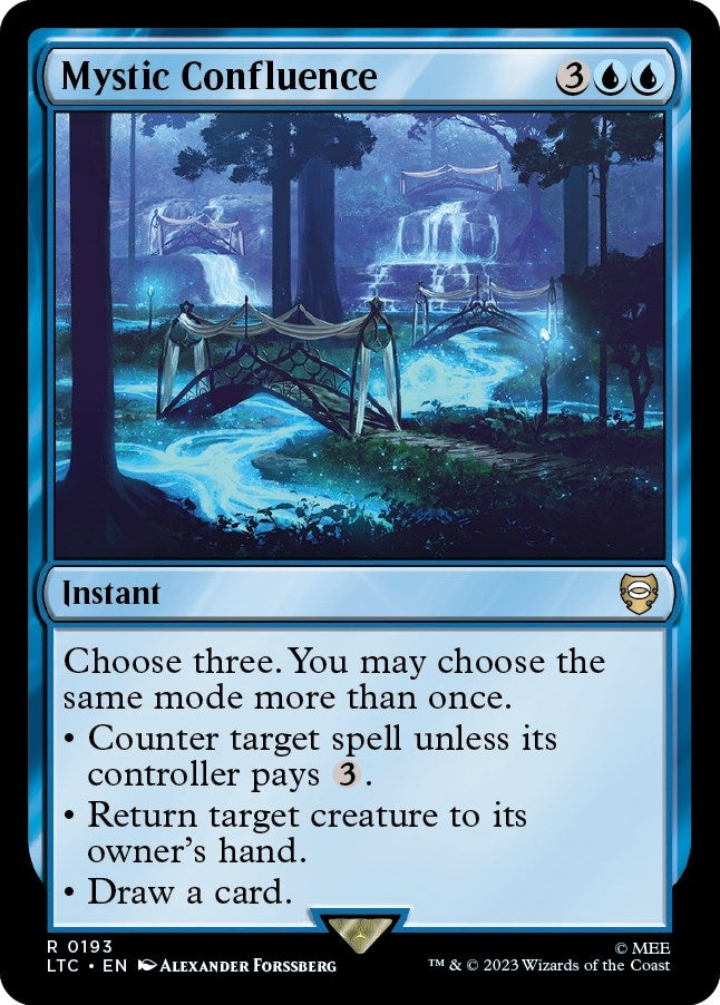 Image for Mystic Confluence (193) [The Lord of the Rings: Tales of Middle-earth] - Magic: The Gathering