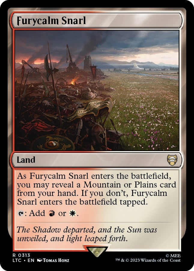 Image for Furycalm Snarl (313) [The Lord of the Rings: Tales of Middle-earth] - Magic: The Gathering