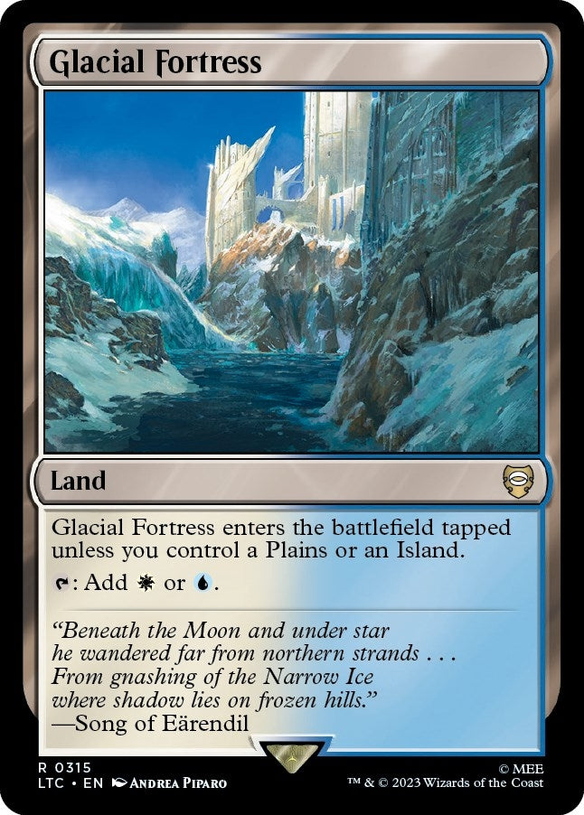 Image for Glacial Fortress (315) [The Lord of the Rings: Tales of Middle-earth] - Magic: The Gathering