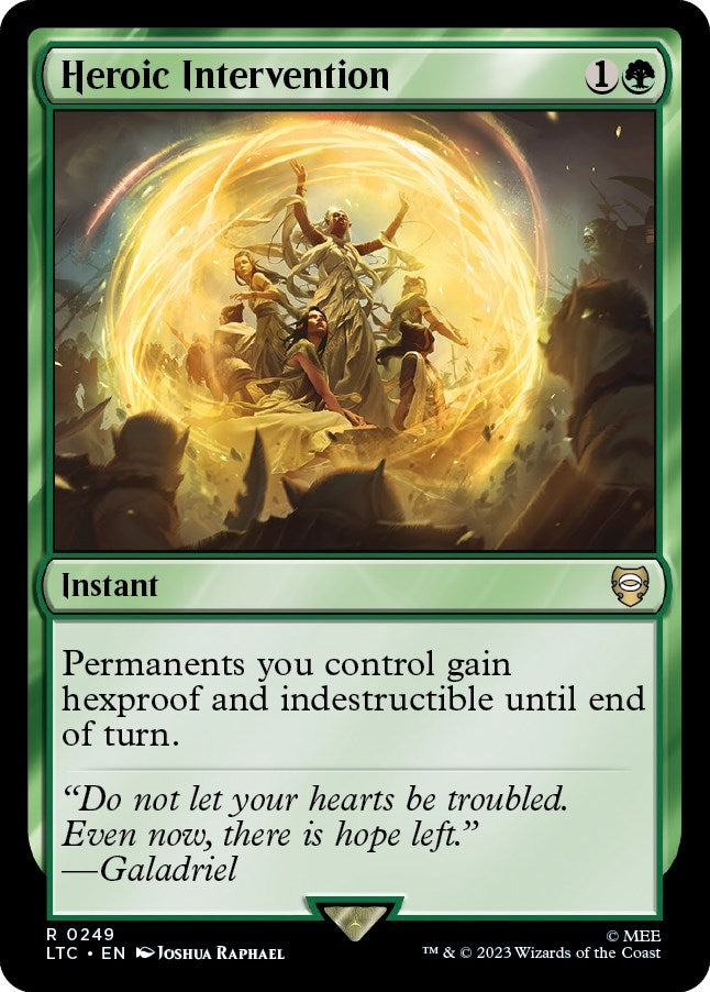 Image for Heroic Intervention (249) [The Lord of the Rings: Tales of Middle-earth] - Magic: The Gathering