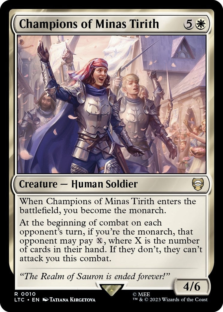Image for Champions of Minas Tirith (10) [The Lord of the Rings: Tales of Middle-earth] - Magic: The Gathering