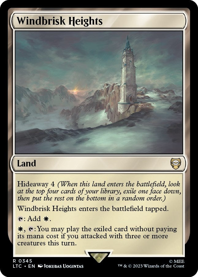 Image for Windbrisk Heights (345) [The Lord of the Rings: Tales of Middle-earth] - Magic: The Gathering