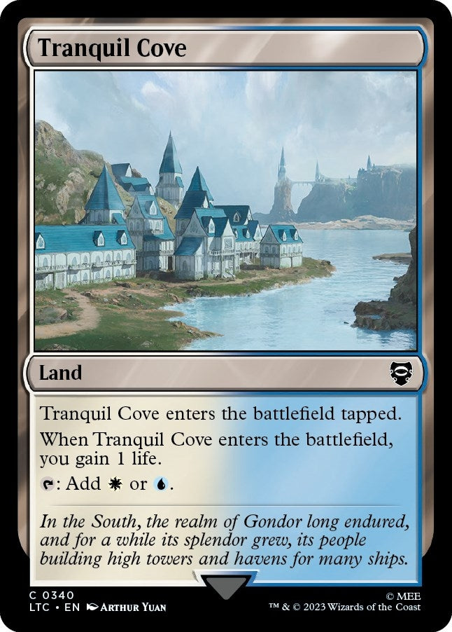 Image for Tranquil Cove (340) [The Lord of the Rings: Tales of Middle-earth] - Magic: The Gathering