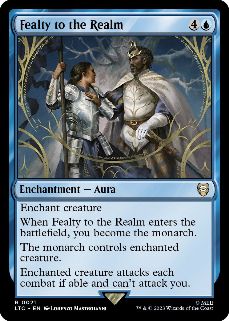 Image for Fealty to the Realm (21) [The Lord of the Rings: Tales of Middle-earth] - Magic: The Gathering