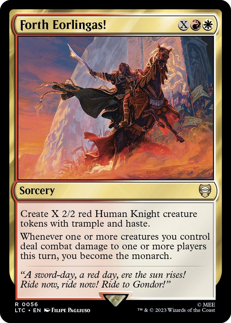 Image for Forth Eorlingas! (56) [The Lord of the Rings: Tales of Middle-earth] - Magic: The Gathering