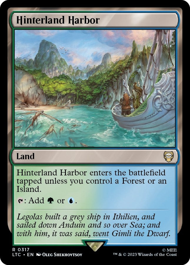 Image for Hinterland Harbor (317) [The Lord of the Rings: Tales of Middle-earth] - Magic: The Gathering