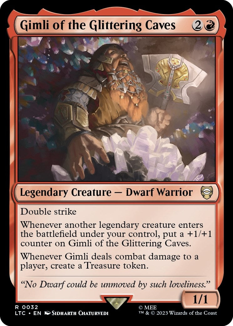 Image for Gimli of the Glittering Caves (32) [The Lord of the Rings: Tales of Middle-earth] - Magic: The Gathering