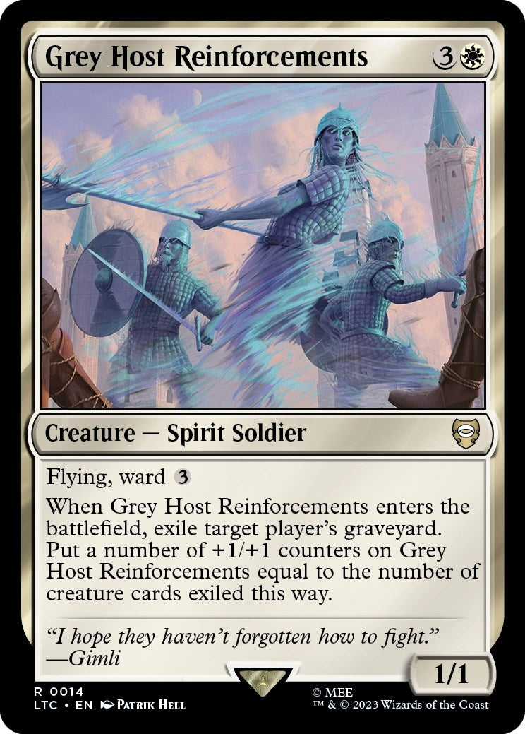 Image for Grey Host Reinforcements (14) [The Lord of the Rings: Tales of Middle-earth] - Magic: The Gathering