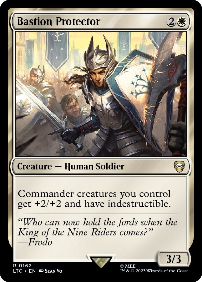 Image for Bastion Protector (162) [The Lord of the Rings: Tales of Middle-earth] - Magic: The Gathering