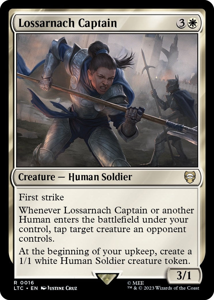 Image for Lossarnach Captain (16) [The Lord of the Rings: Tales of Middle-earth] - Magic: The Gathering