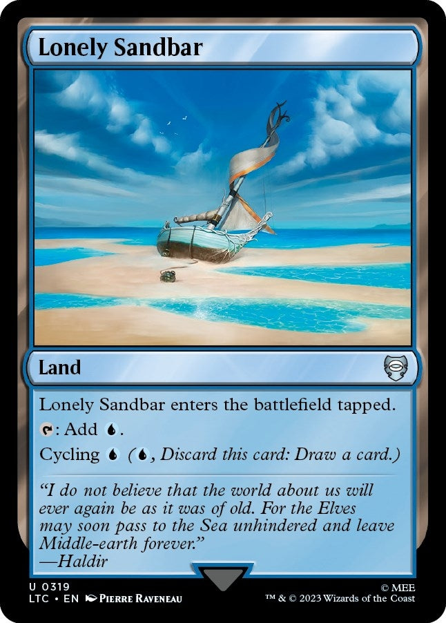 Image for Lonely Sandbar (319) [The Lord of the Rings: Tales of Middle-earth] - Magic: The Gathering
