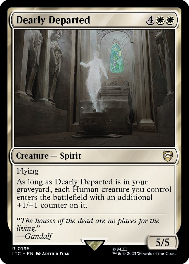 Image for Dearly Departed (165) [The Lord of the Rings: Tales of Middle-earth] - Magic: The Gathering