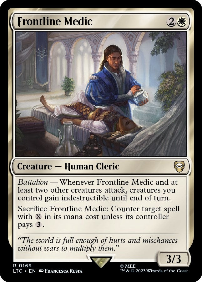 Image for Frontline Medic (169) [The Lord of the Rings: Tales of Middle-earth] - Magic: The Gathering