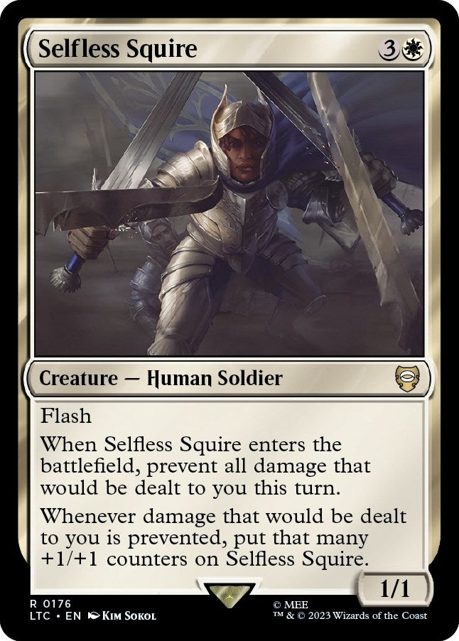 Image for Selfless Squire (176) [The Lord of the Rings: Tales of Middle-earth] - Magic: The Gathering