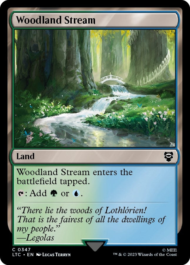 Image for Woodland Stream (347) [The Lord of the Rings: Tales of Middle-earth] - Magic: The Gathering