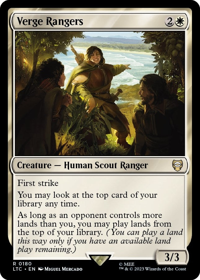 Image for Verge Rangers (180) [The Lord of the Rings: Tales of Middle-earth] - Magic: The Gathering