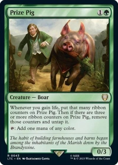 Image for Prize Pig (43) [The Lord of the Rings: Tales of Middle-earth] - Magic: The Gathering