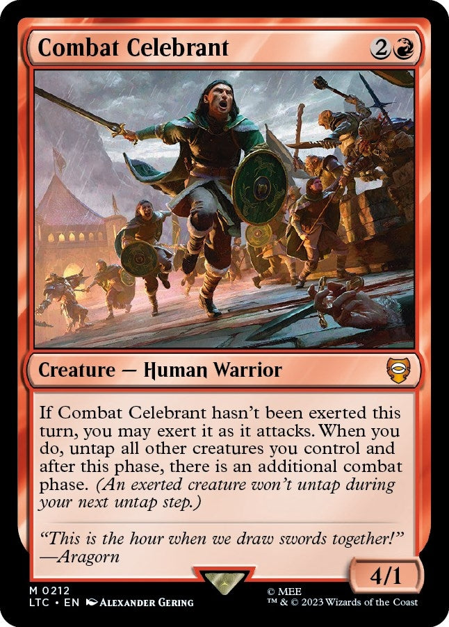 Image for Combat Celebrant (212) [The Lord of the Rings: Tales of Middle-earth] - Magic: The Gathering