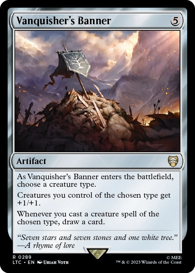 Image for Vanquisher's Banner (289) [The Lord of the Rings: Tales of Middle-earth] - Magic: The Gathering