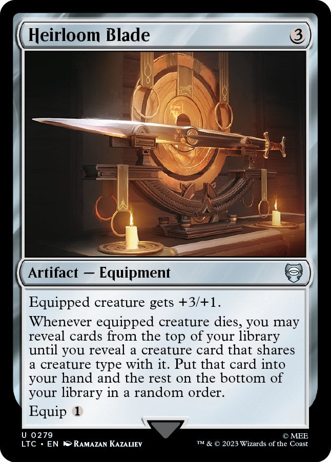 Image for Heirloom Blade (279) [The Lord of the Rings: Tales of Middle-earth] - Magic: The Gathering