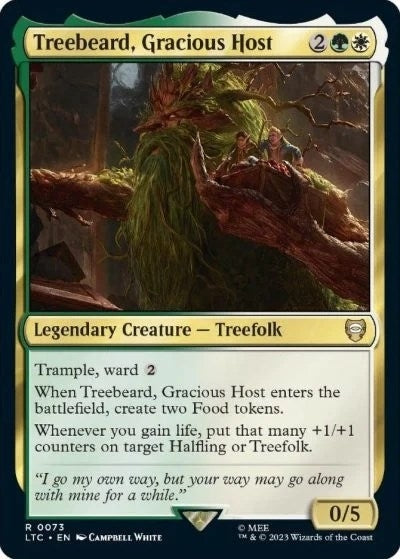 Image for Treebeard, Gracious Host (73) [The Lord of the Rings: Tales of Middle-earth] - Magic: The Gathering