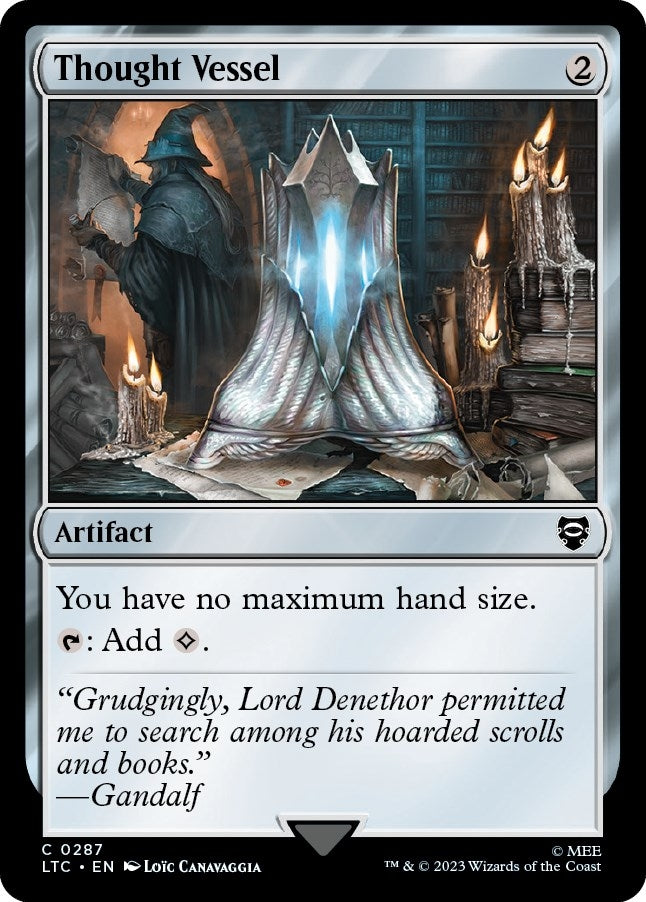 Image for Thought Vessel (287) [The Lord of the Rings: Tales of Middle-earth] - Magic: The Gathering
