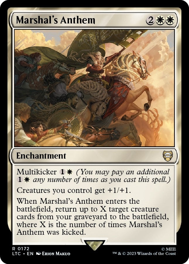 Image for Marshal's Anthem (172) [The Lord of the Rings: Tales of Middle-earth] - Magic: The Gathering