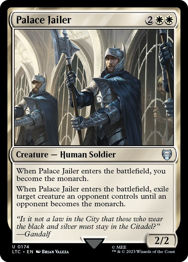 Image for Palace Jailer (174) [The Lord of the Rings: Tales of Middle-earth] - Magic: The Gathering