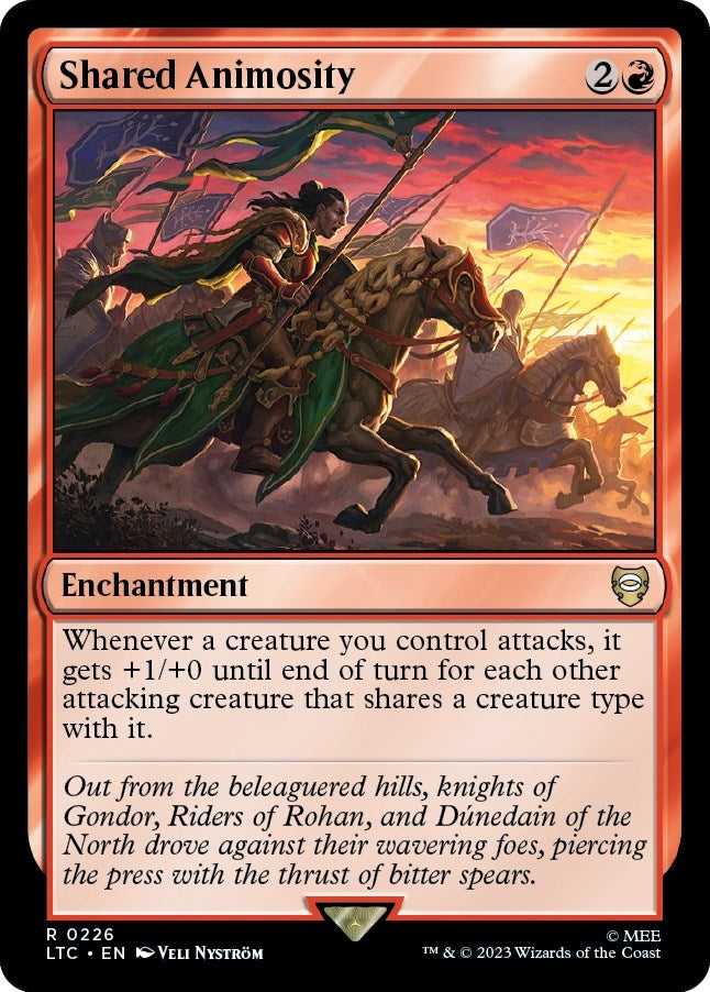 Image for Shared Animosity (226) [The Lord of the Rings: Tales of Middle-earth] - Magic: The Gathering
