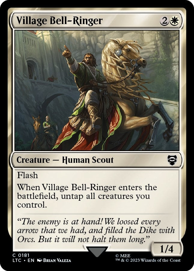 Image for Village Bell-Ringer (181) [The Lord of the Rings: Tales of Middle-earth] - Magic: The Gathering