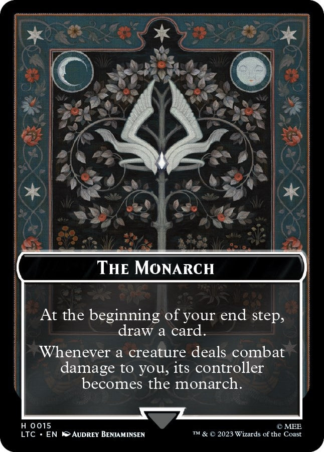Image for The Monarch // Treasure Double-Sided Token (15 // 12) [The Lord of the Rings: Tales of Middle-earth] - Magic: The Gathering