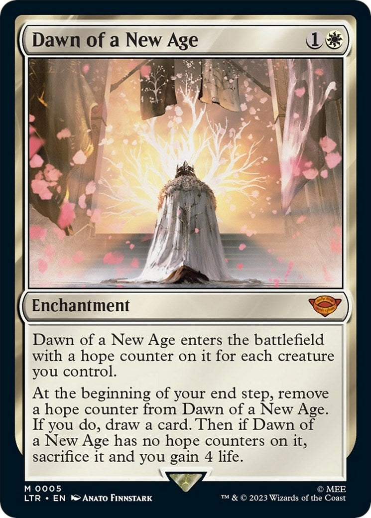 Image for Dawn of a New Age (5) [Universes Beyond: The Lord of the Rings: Tales of Middle-earth] - Magic: The Gathering